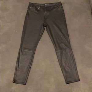 Faux Leather Pants
